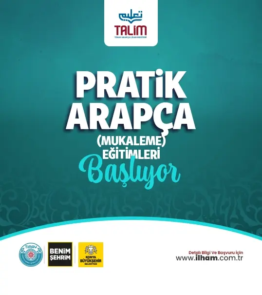PRATİK ARAPÇA (MUKALEME) EĞİTİMLERİ BAŞLIYOR!